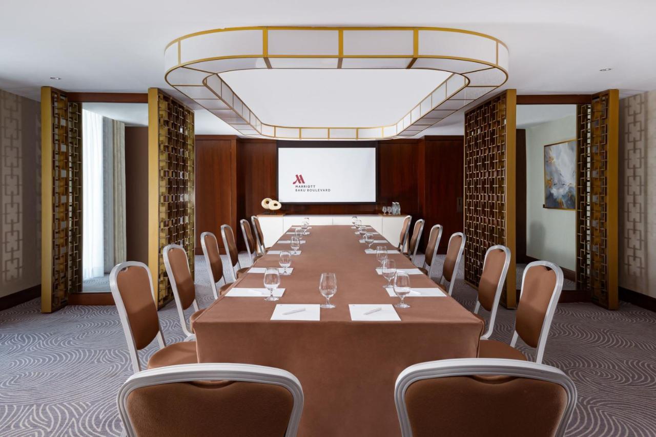 Baku Marriott Hotel Boulevard Екстериор снимка Meeting room