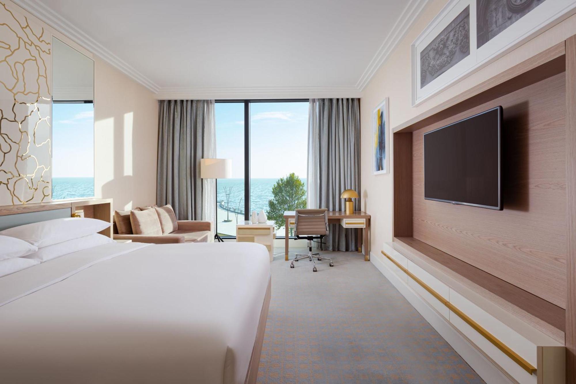 Baku Marriott Hotel Boulevard Екстериор снимка Deluxe Ocean View Room