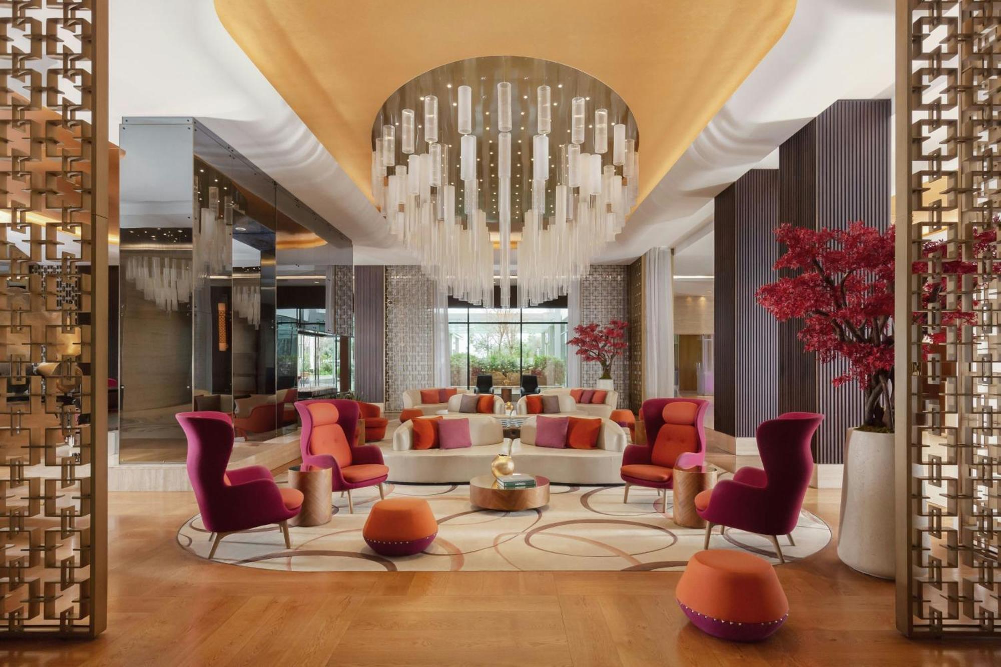 Baku Marriott Hotel Boulevard Екстериор снимка The lobby of the hotel